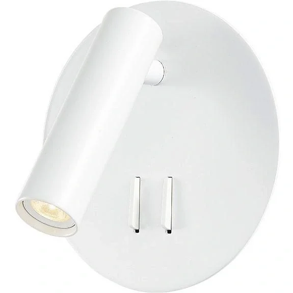 VT-2963 LED-Wandleuchte - Weiß - 3W - 180 Lumen - 3000K - Ideal für neben Ihrem Bett - 5