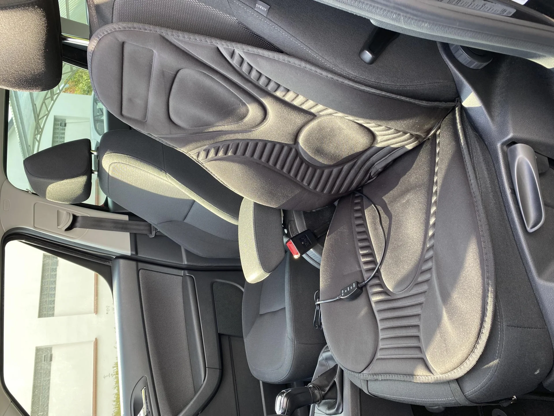 Luxus Velours Heizkissen für KFZ - 5