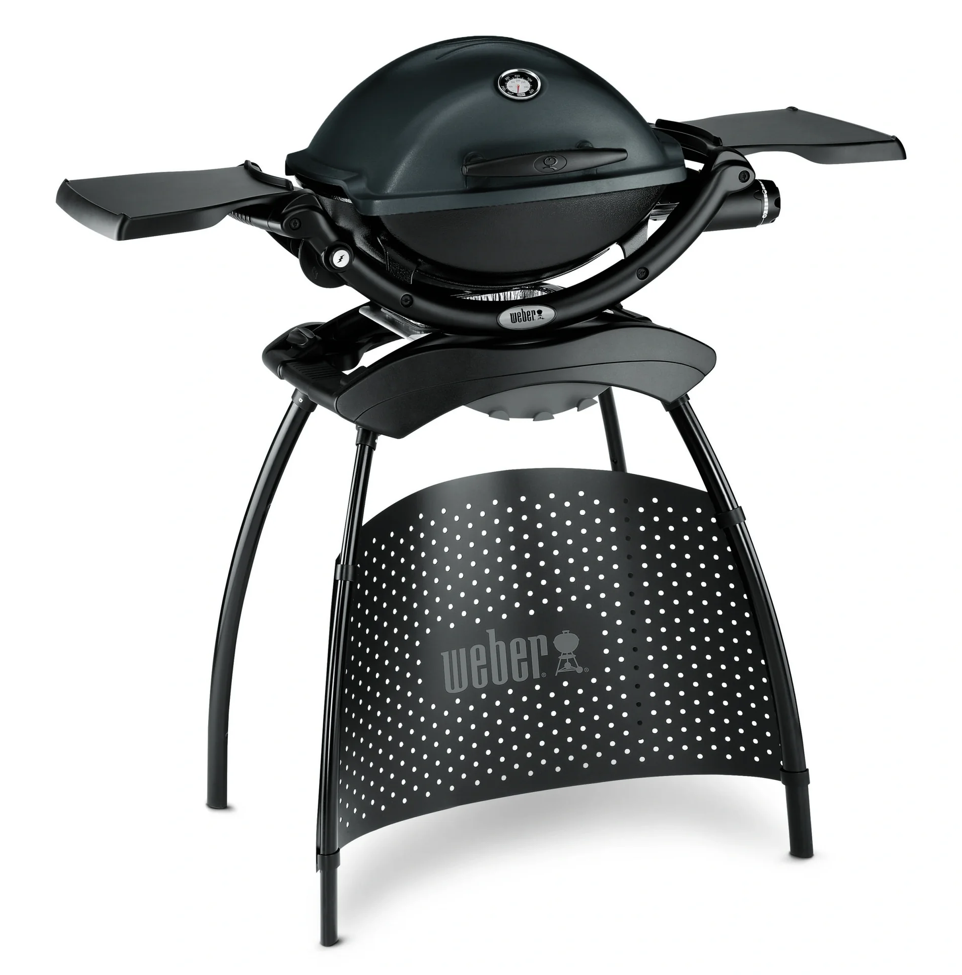 Gasgrill Q 1200 Stand, Black - 1