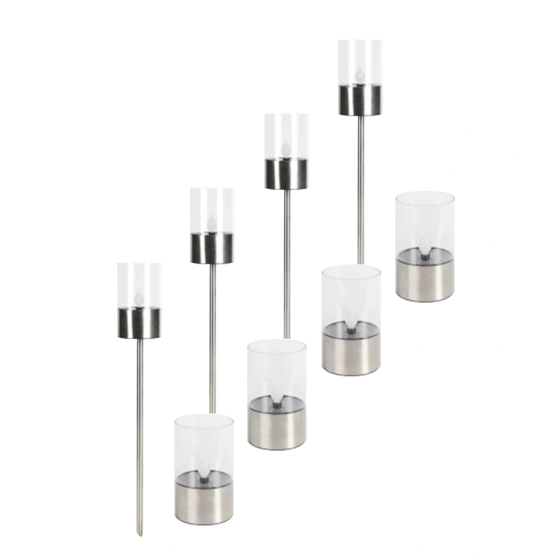 LED Solar Leuchte 4er Set - 2