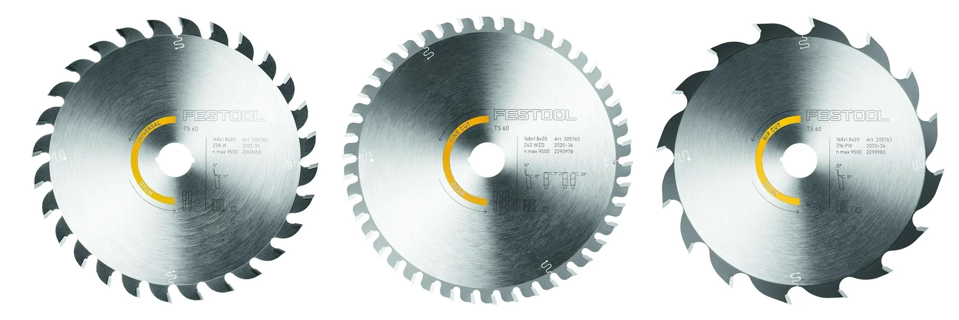Kreissägeblatt Holz HW 168x1,8x20 42 Z - 2