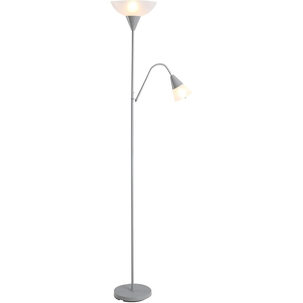 Stehlampe mit verstellbarem Leselicht - 1