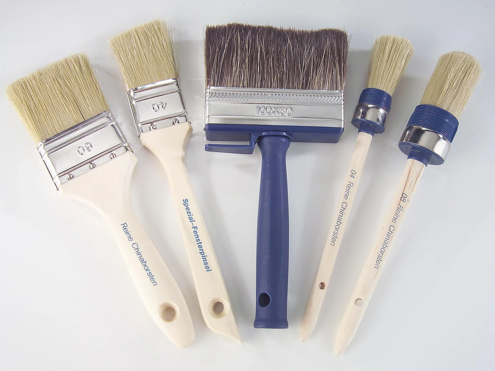 Pinsel Set 5-teilig für den Profi - 2