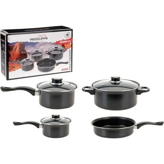 Redcliffs 4-teiliges Kochgeschirr-Set mit 3 - 2