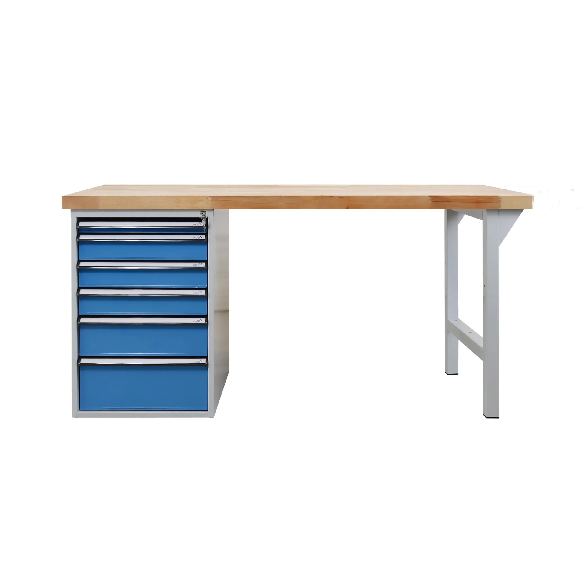 Werkbank mit Schubladenbox 6 SL 1500 - 4