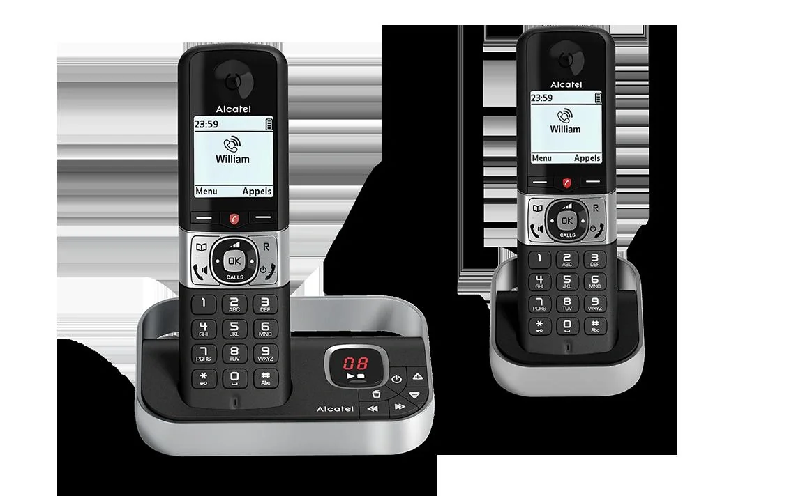 Schnurlos-Telefon Duo mit Premium Call Block Funktion und AB - 2