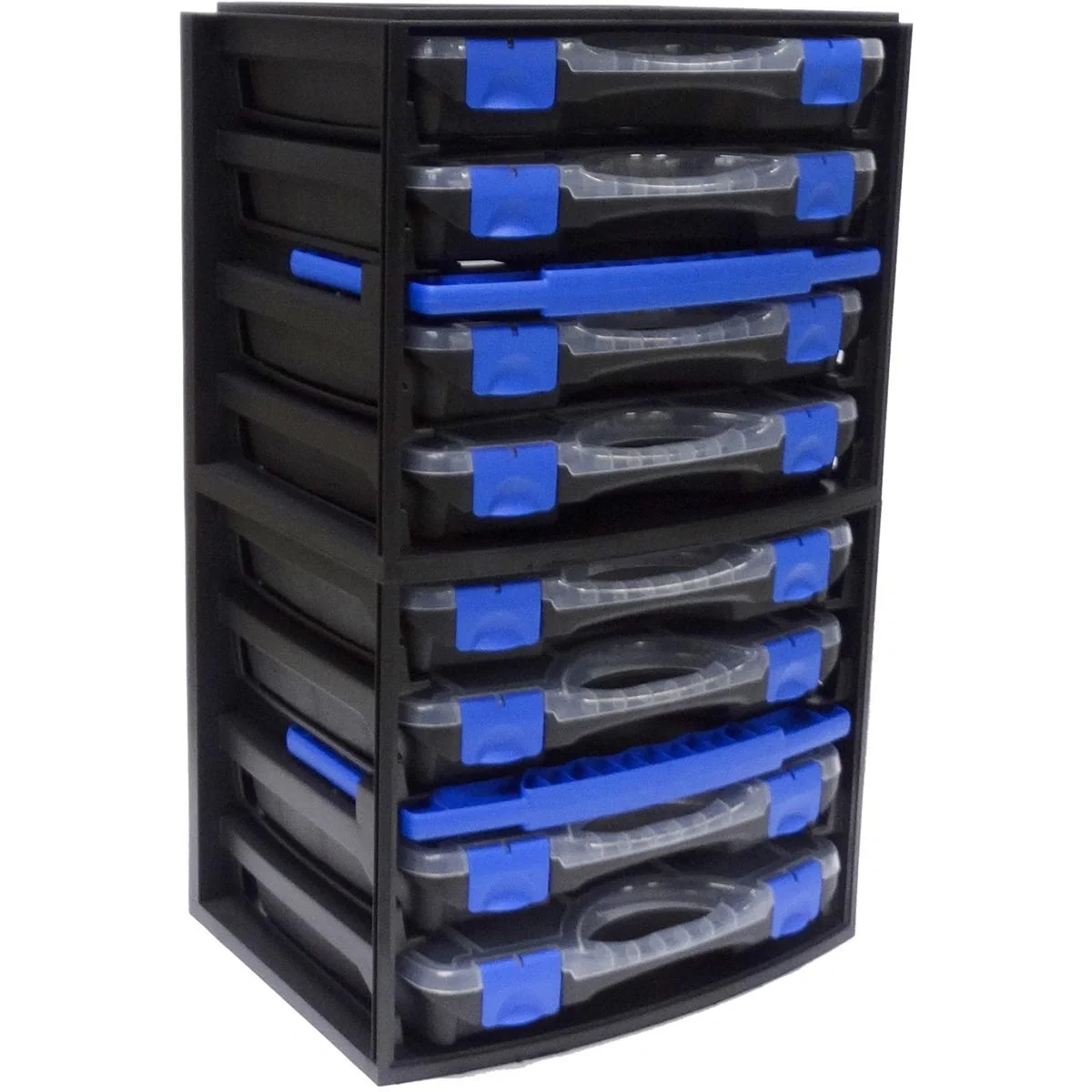 TAYG Sortierbox - 388 x 290 x 61 mm - Mit 21 herausnehmbaren Fächern - 6