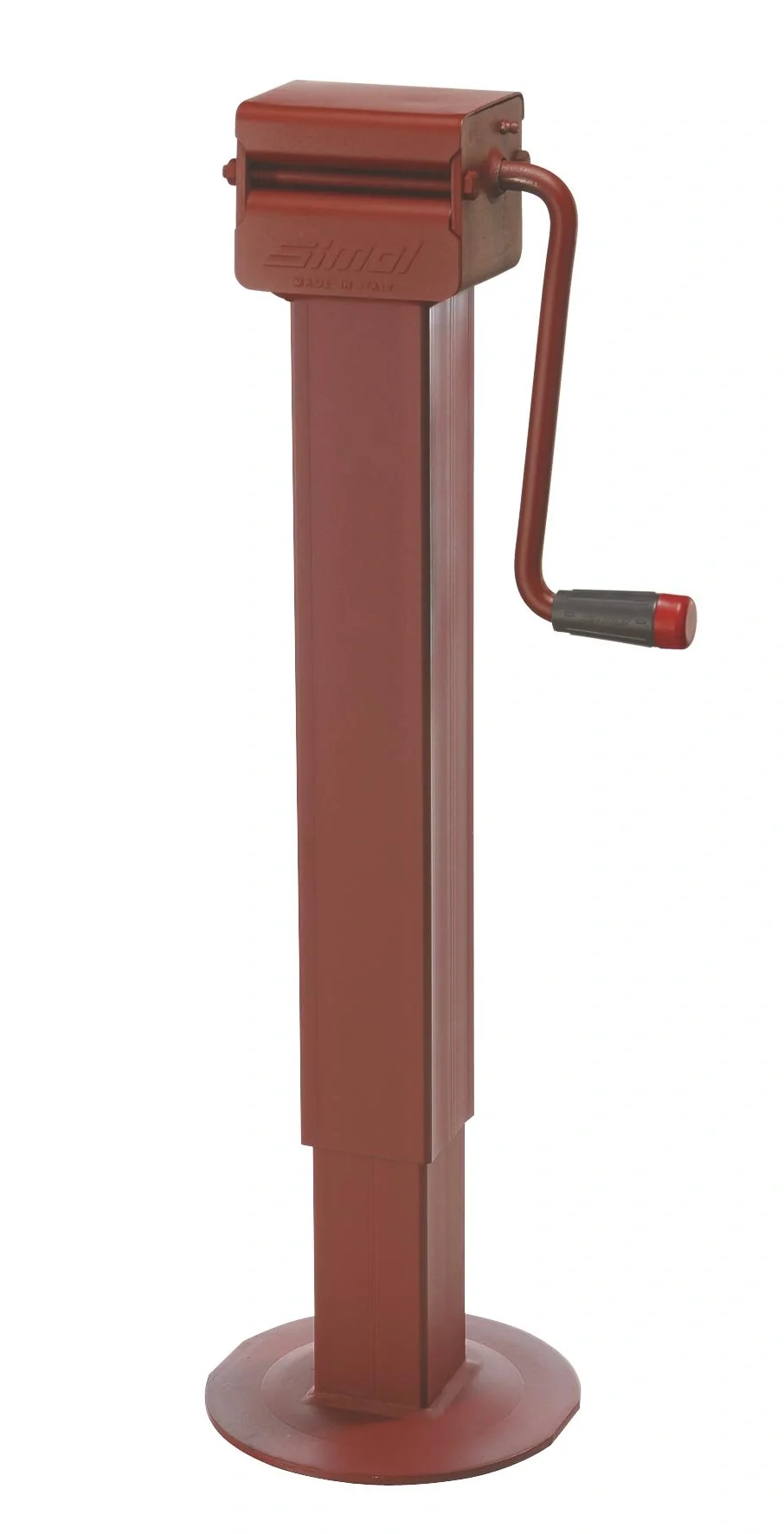 Stützfuß, 4 t mit Kurbel und Unterstützungsgetriebe - 1