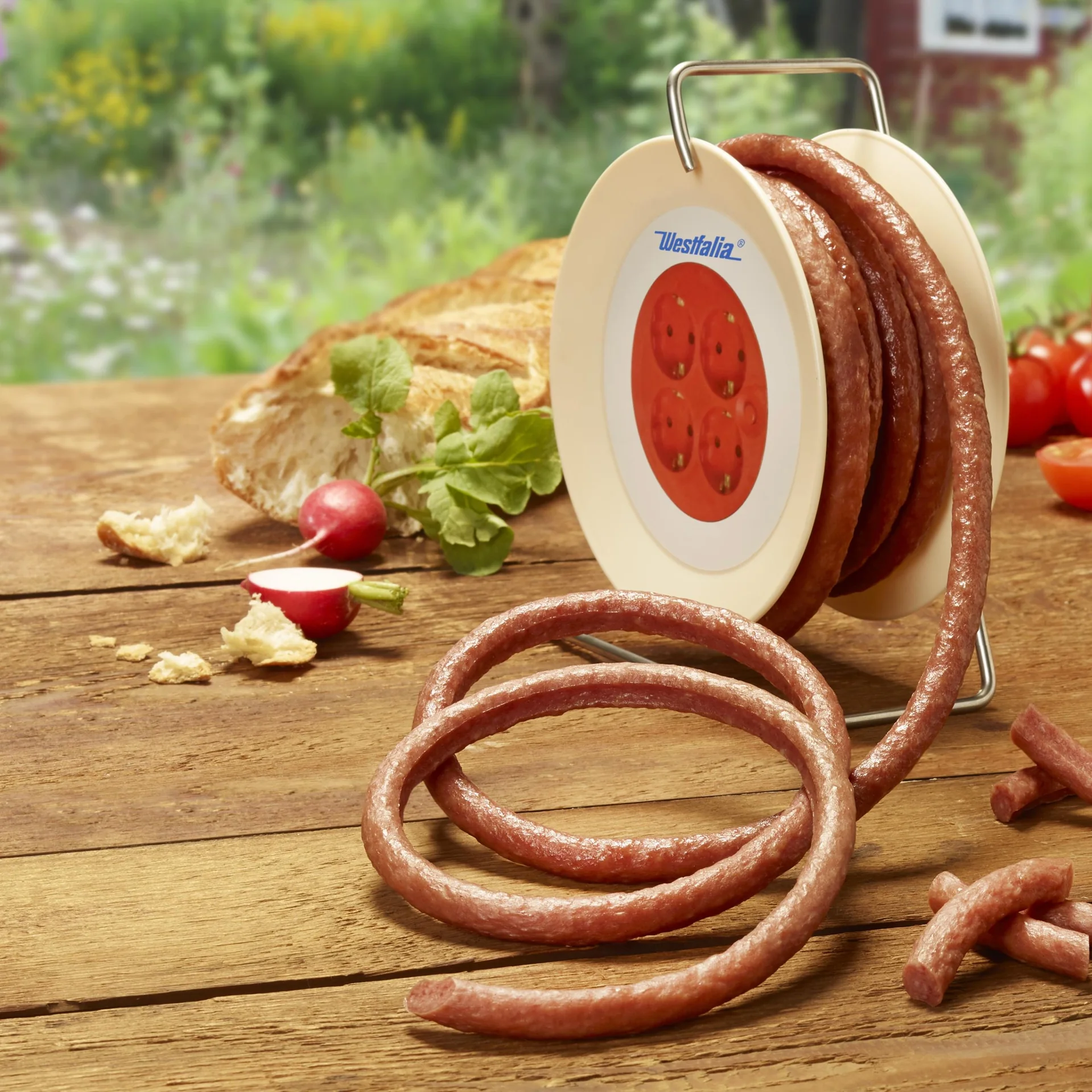 Snackwurst auf Kabeltrommel - 4