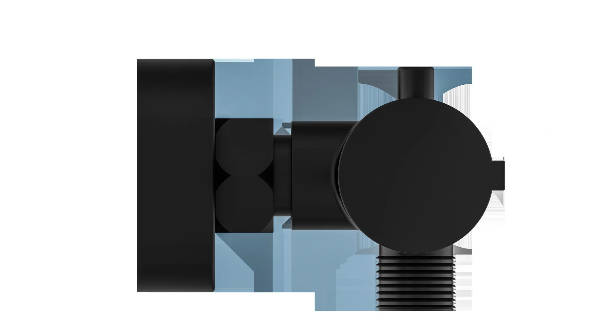 Thermostat Duscharmatur, Schwarz matt - 4