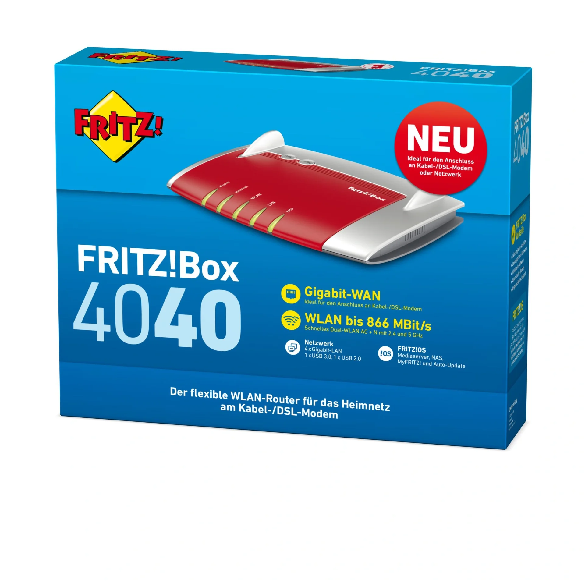 FRITZ!Box 4040 WLAN Router - 4