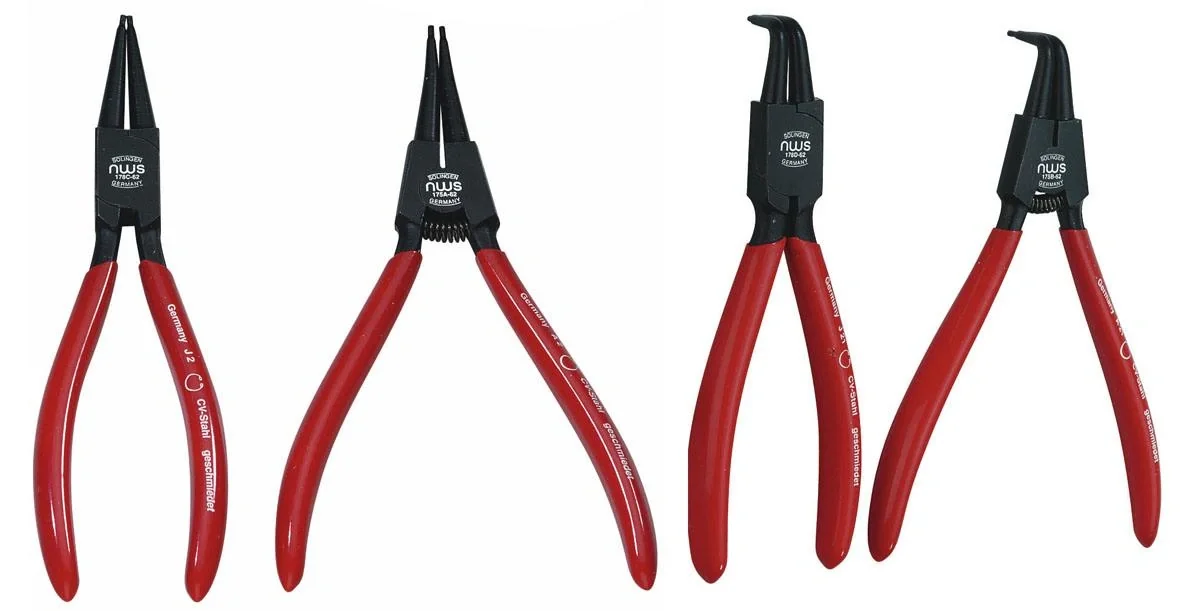 4-teiliger Sicherungsring/ Zangen Satz - 2