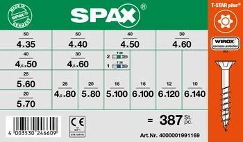 Sortiment Koffer T-Star plus WIROX, 387-teilig - 2