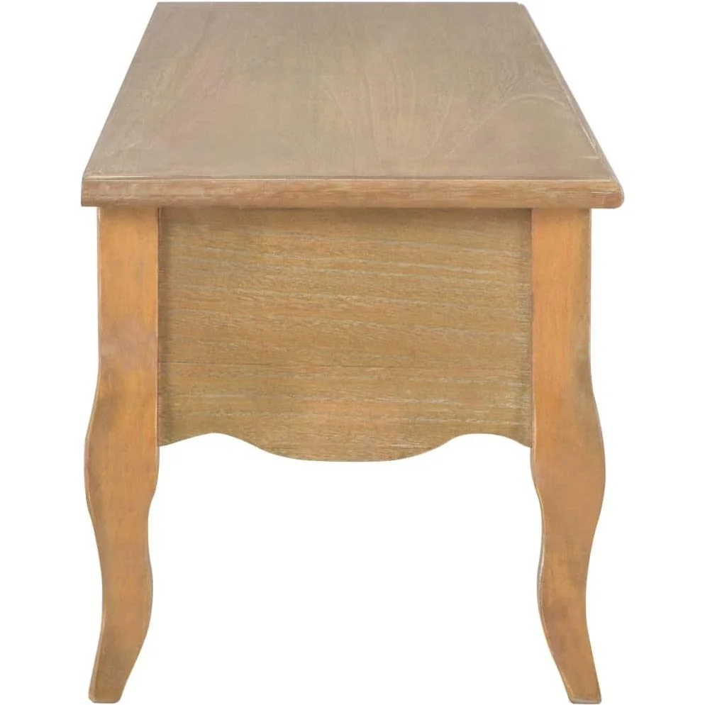 TV-Schrank mit 2 Schubladen 120x35x35 cm Kiefer massiv - 6