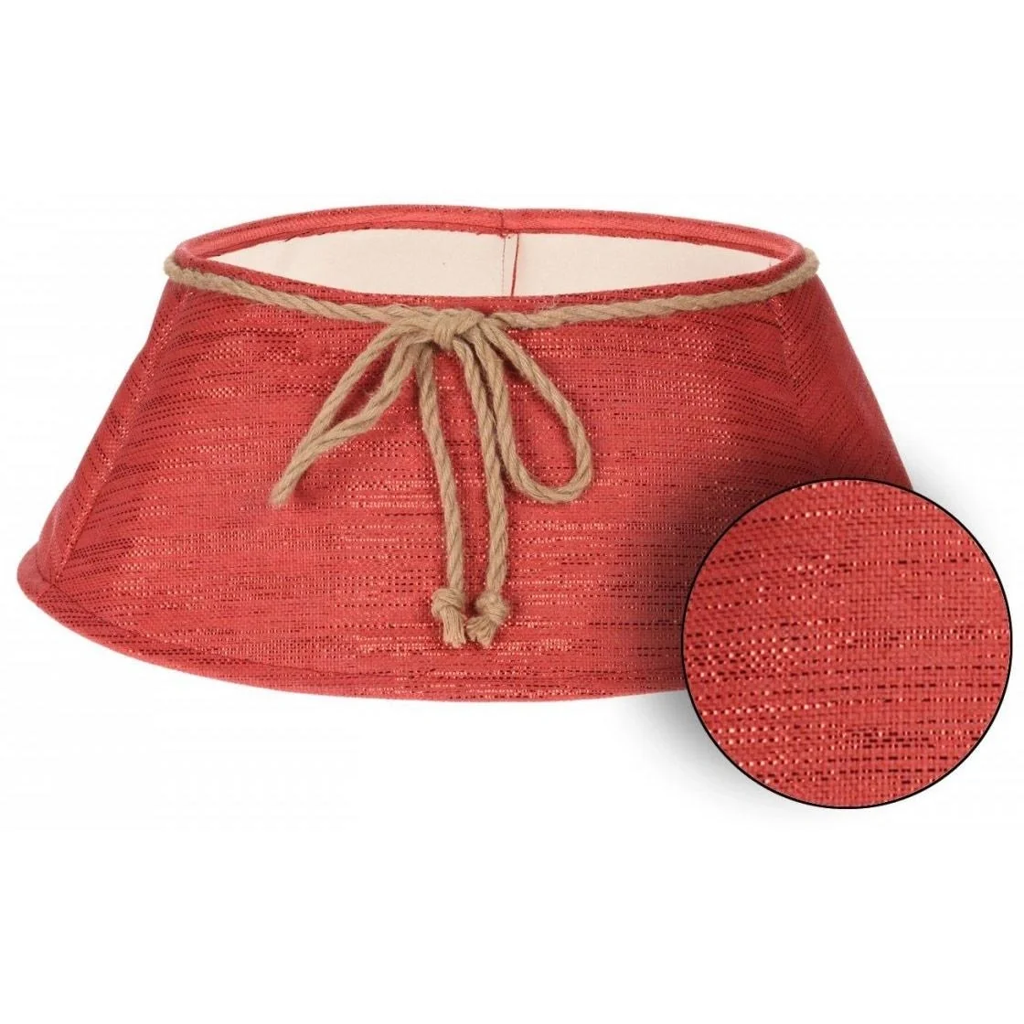 Christbaumschürze - 40 cm - Rot - 4