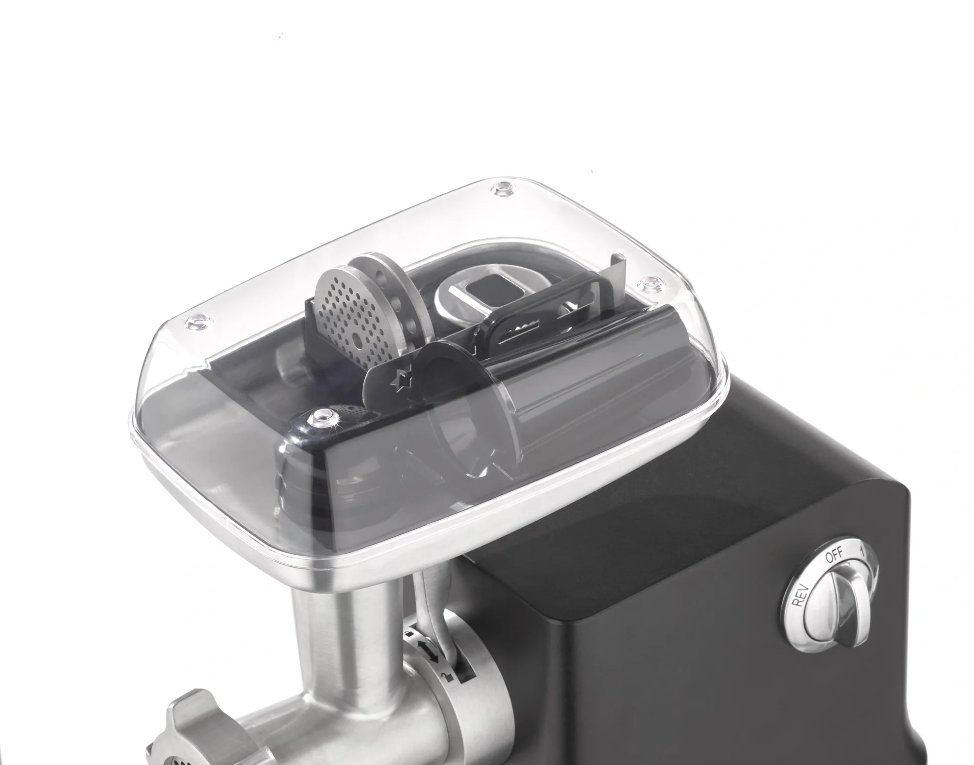 Fleischwolf " FW 2000 Black" mit innovativer Titan-Klinge - 11