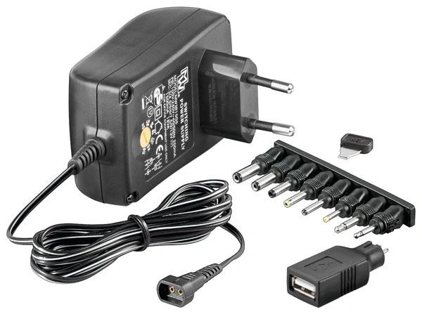 Schaltnetzteil 1500mA/ 3 bis 12 Volt wählbar, stabilisiert - 2