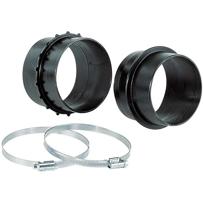 Schlauchverlängerungskupplung von 2 Schellen - 1