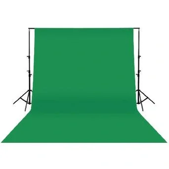 Studio-Hintergrund KN-BD33G 295 x 295 cm Grün - 1