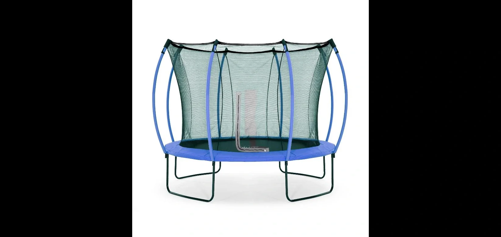 Springsafe Trampolin Colours 305 cm mit Sicherheitsnetz, Outdoor-Trampolin, Durchmesser 305 cm, rund, blau - 3