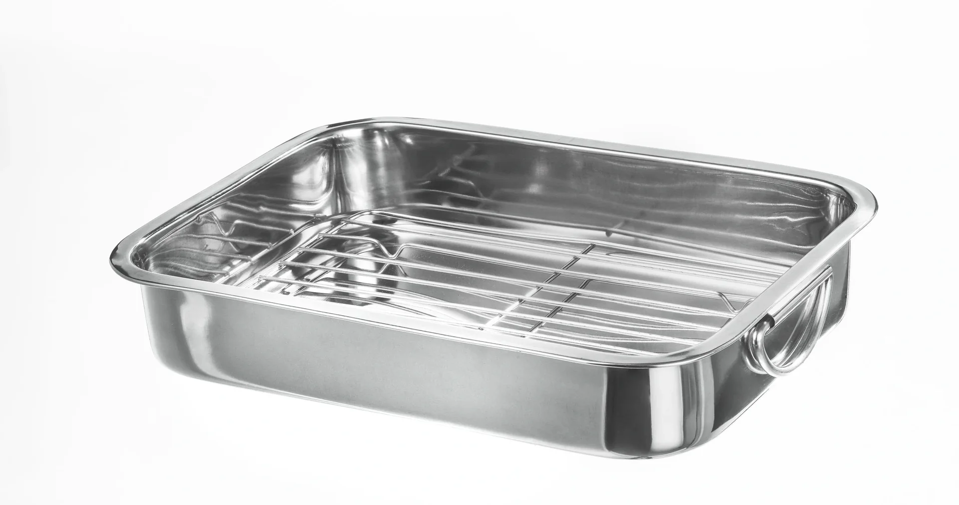 Multifunktions-Backofenbräter, mittel, 35 x 25 cm mit Gittereinsatz - 2