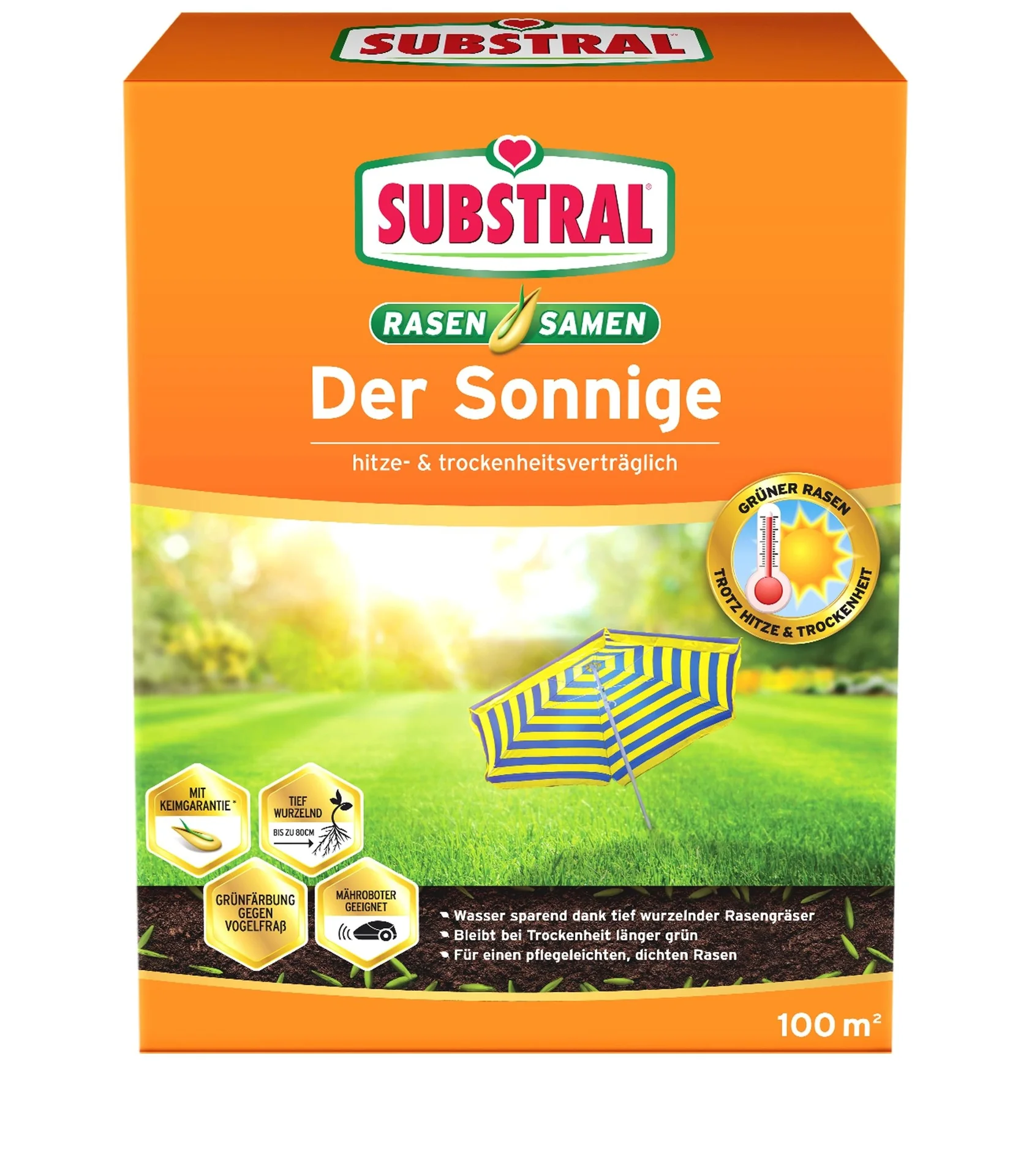 Rasensamen "Der Sonnige" - 2,25 Kg - 4