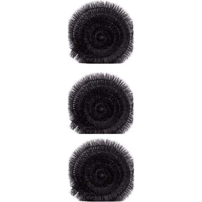 Dachrinnenfliese schwarz - Ø10 CM X 4 MTR - Satz von 3 - 1