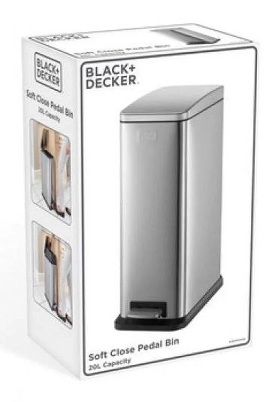 Treteimer - 20L - Edelstahl - Soft Close - loser Inneneimer - 3