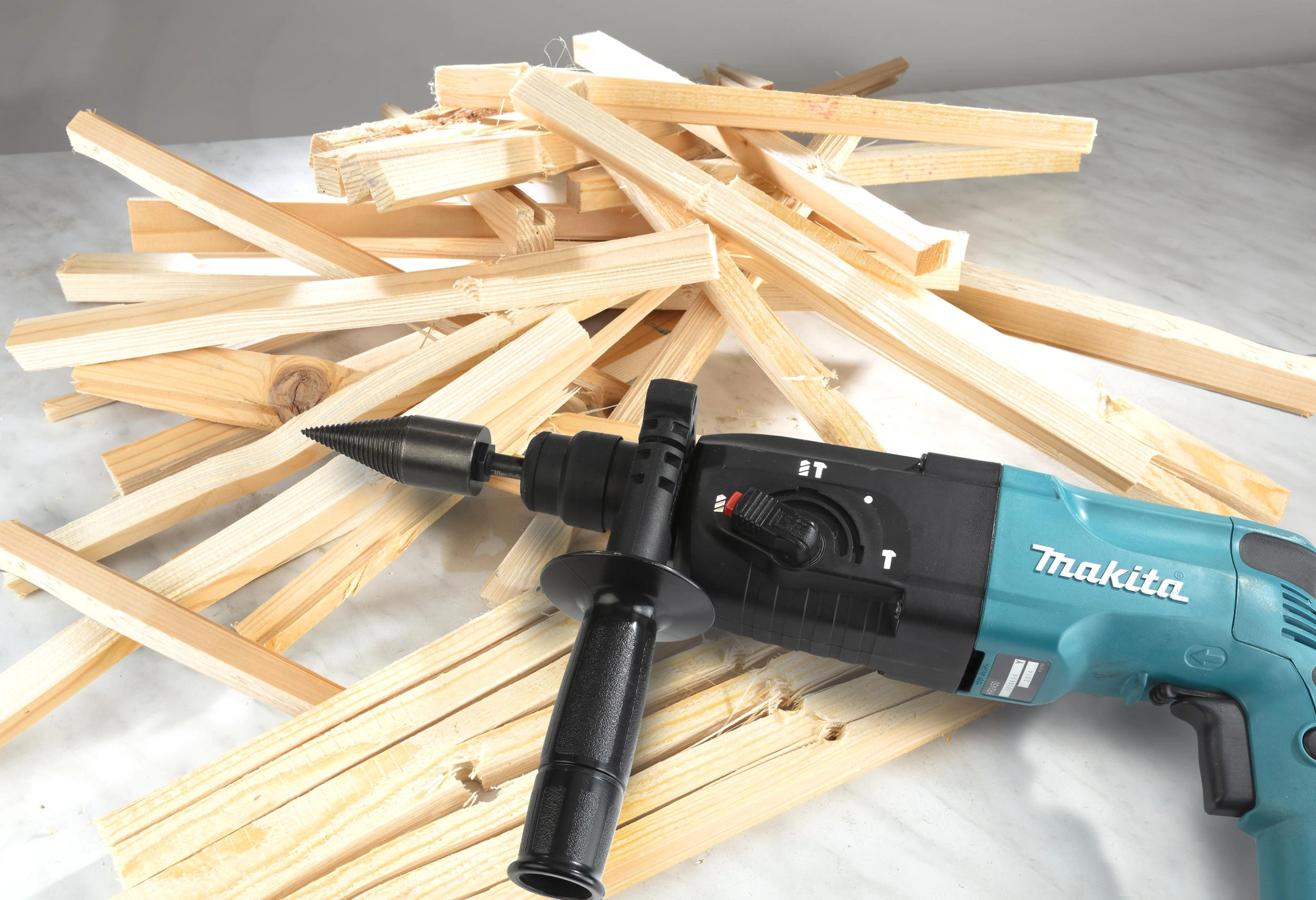 Holzspaltbohrer "X-Split", SDS-Plus - 4
