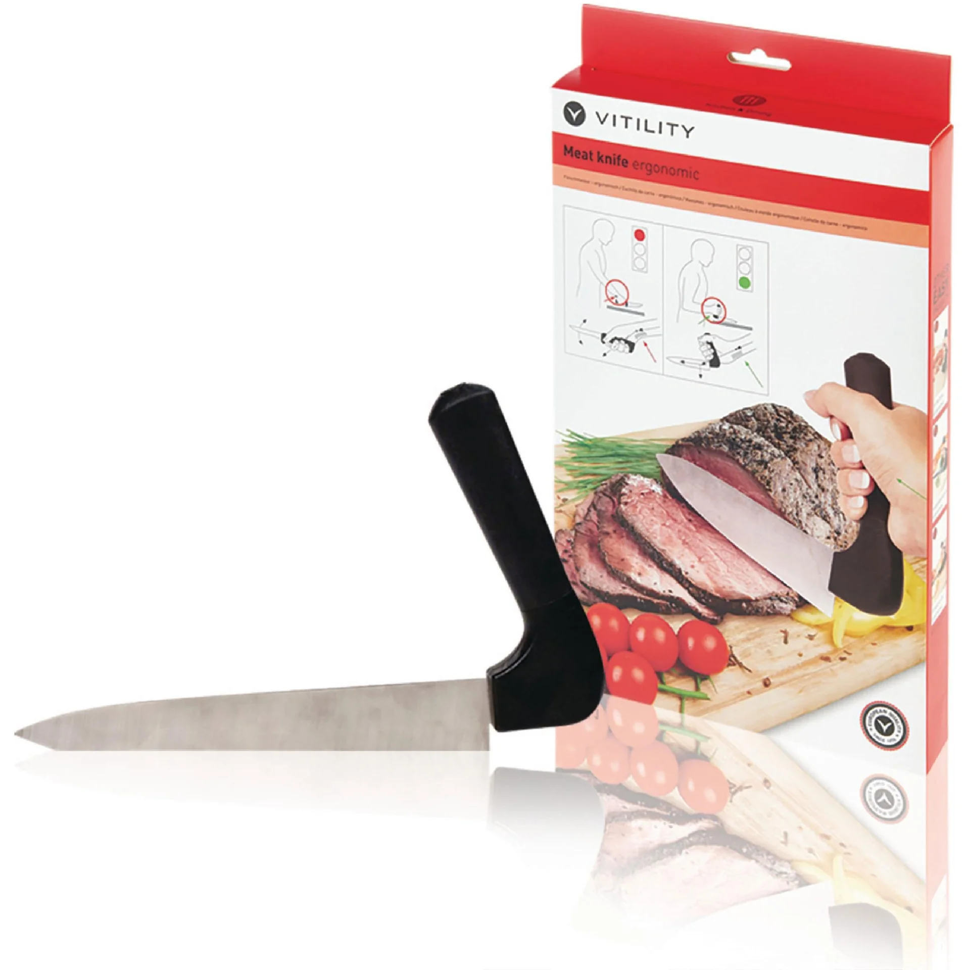 Ergonomisch Fleisch Messer - 1