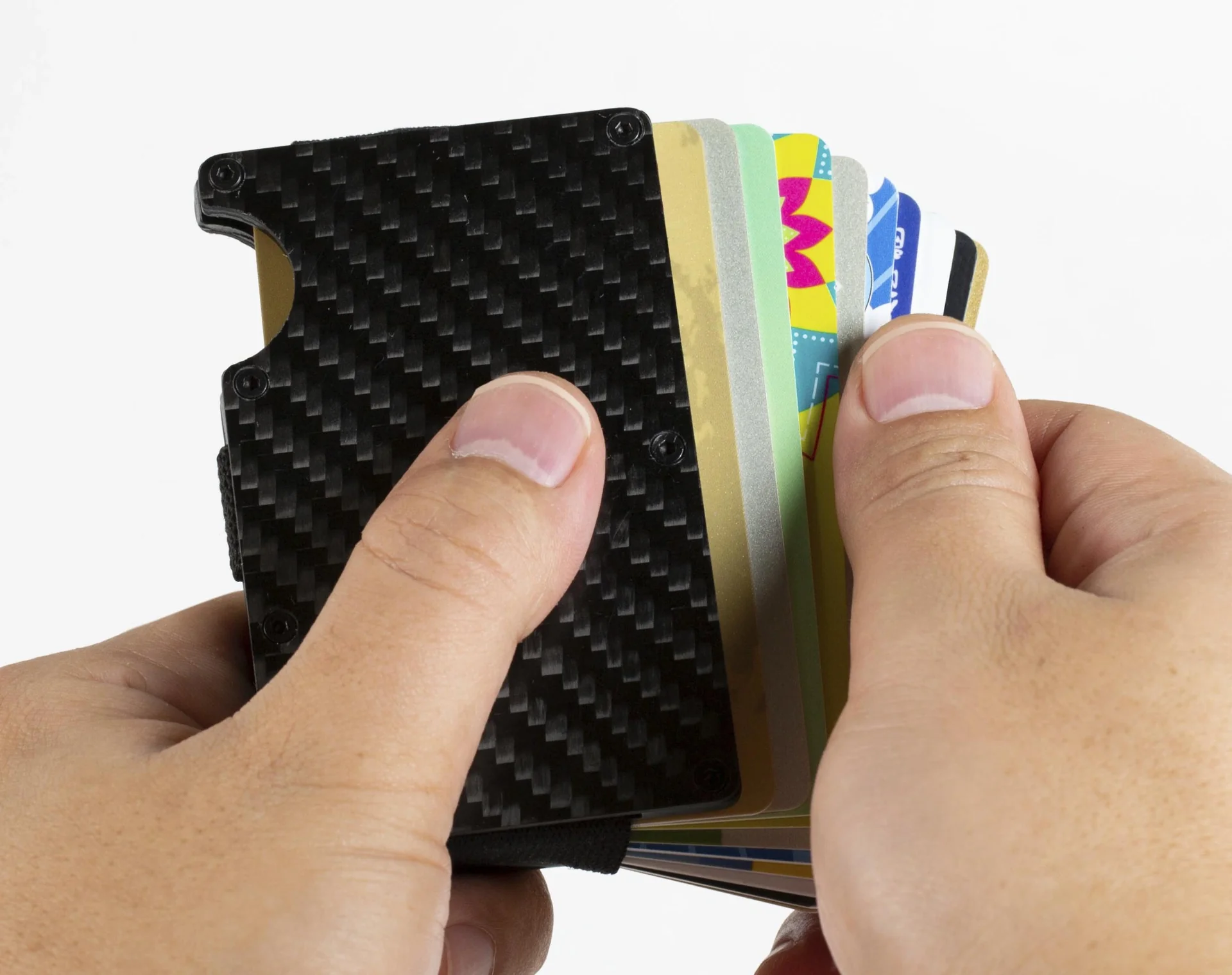 Kreditkartenhalter mit RFID Blocker - für bis zu 14 Karten - 9
