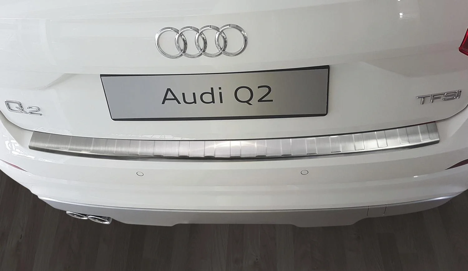 Ladekantenschutz Edelstahl für Audi Q2 - Baujahr 2016 > - 4