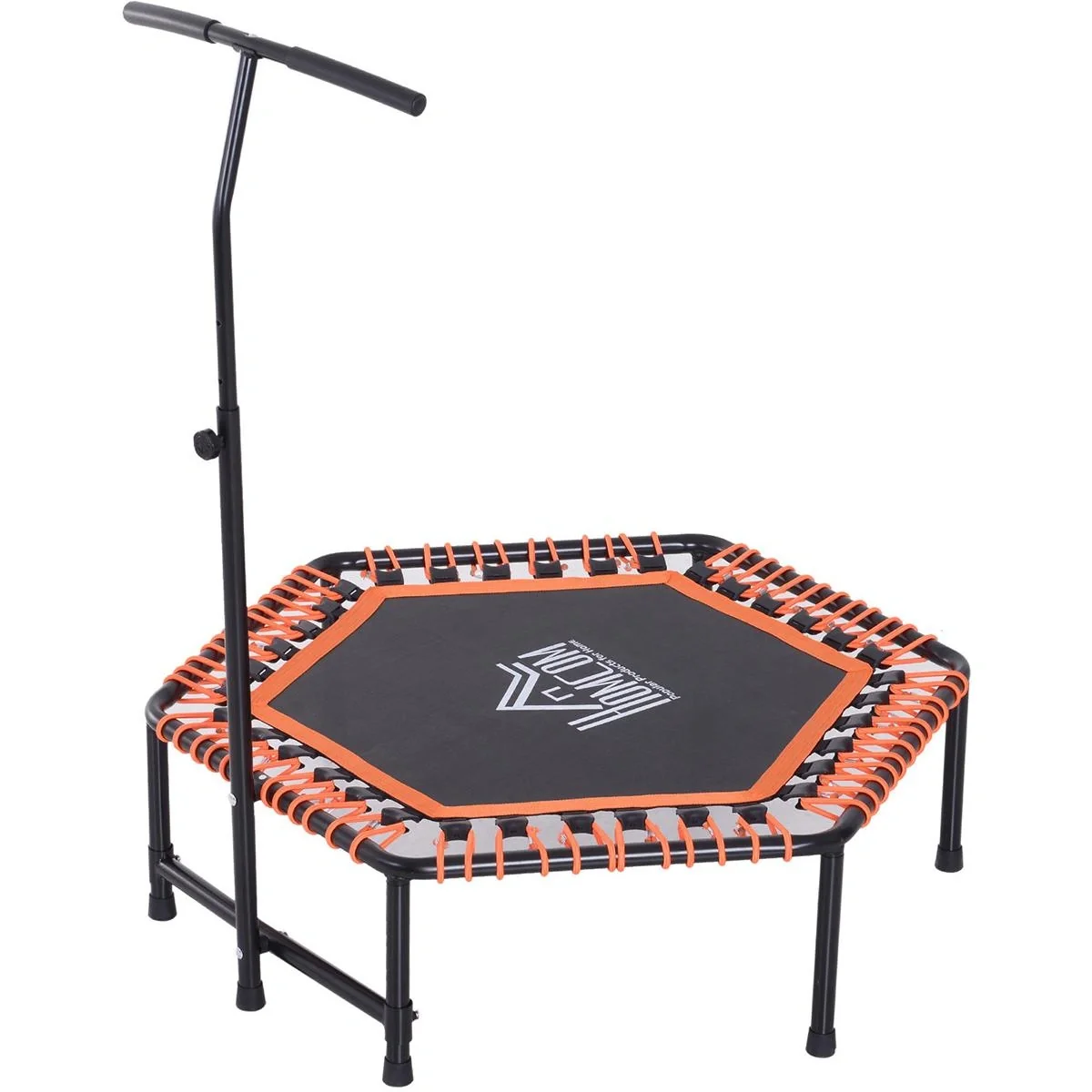 Fitness-Trampolin mit Haltegriff - 1