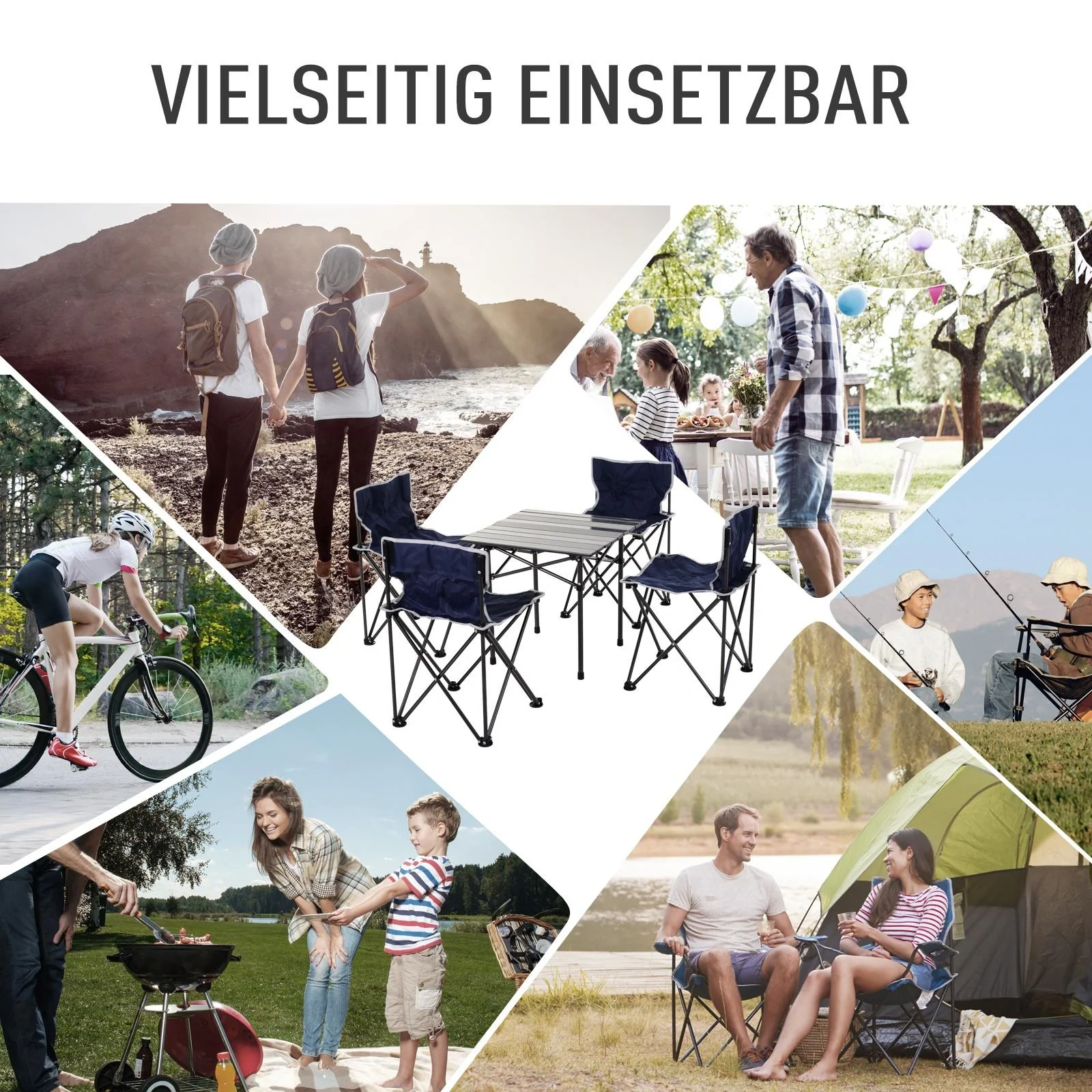 Campingmöbel mit Tragtasche - 8