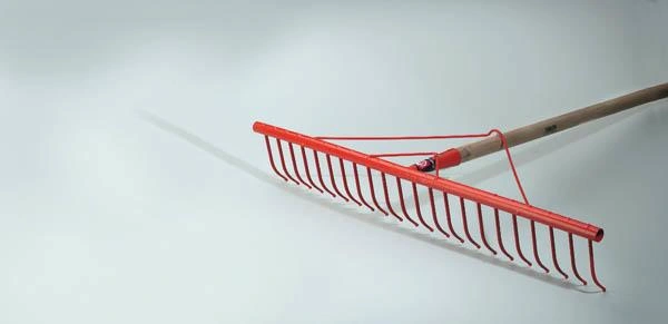 Heurechen 78 cm - Laubrechen mit 22 Zinken/ Gartenharke - 2