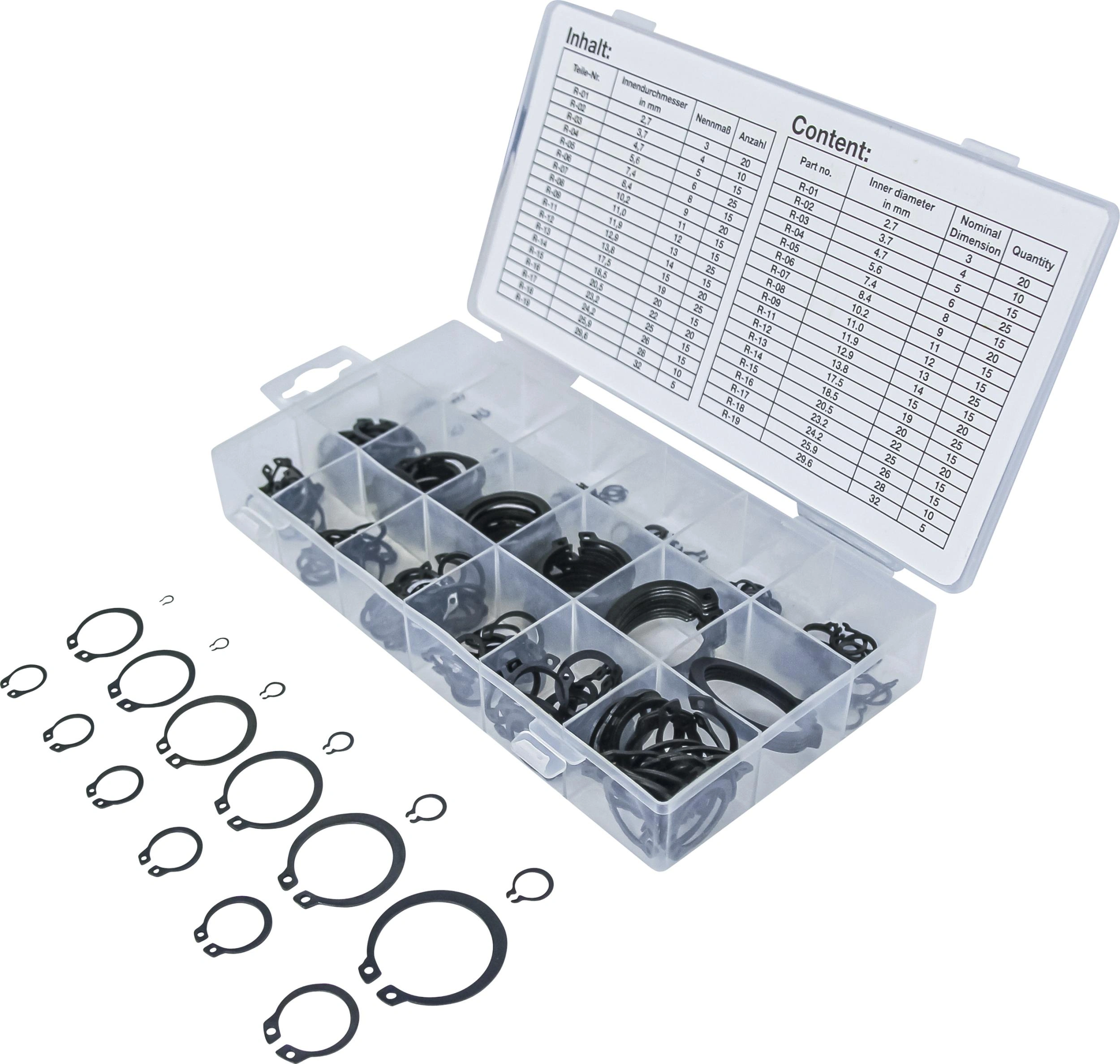 Außen-Seegering-Set, 300-teilig - 1