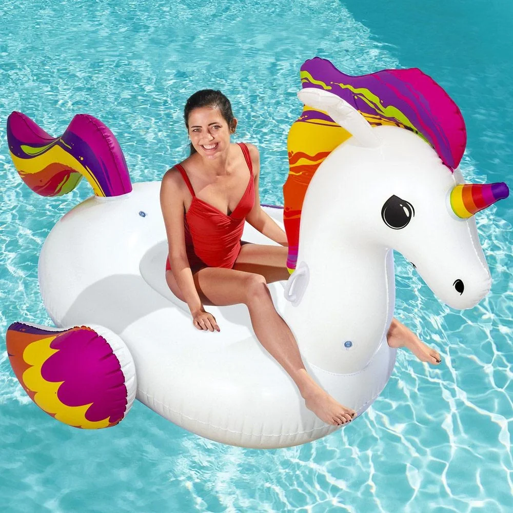 XXL Einhorn Schwimmbad 220x195cm - 2