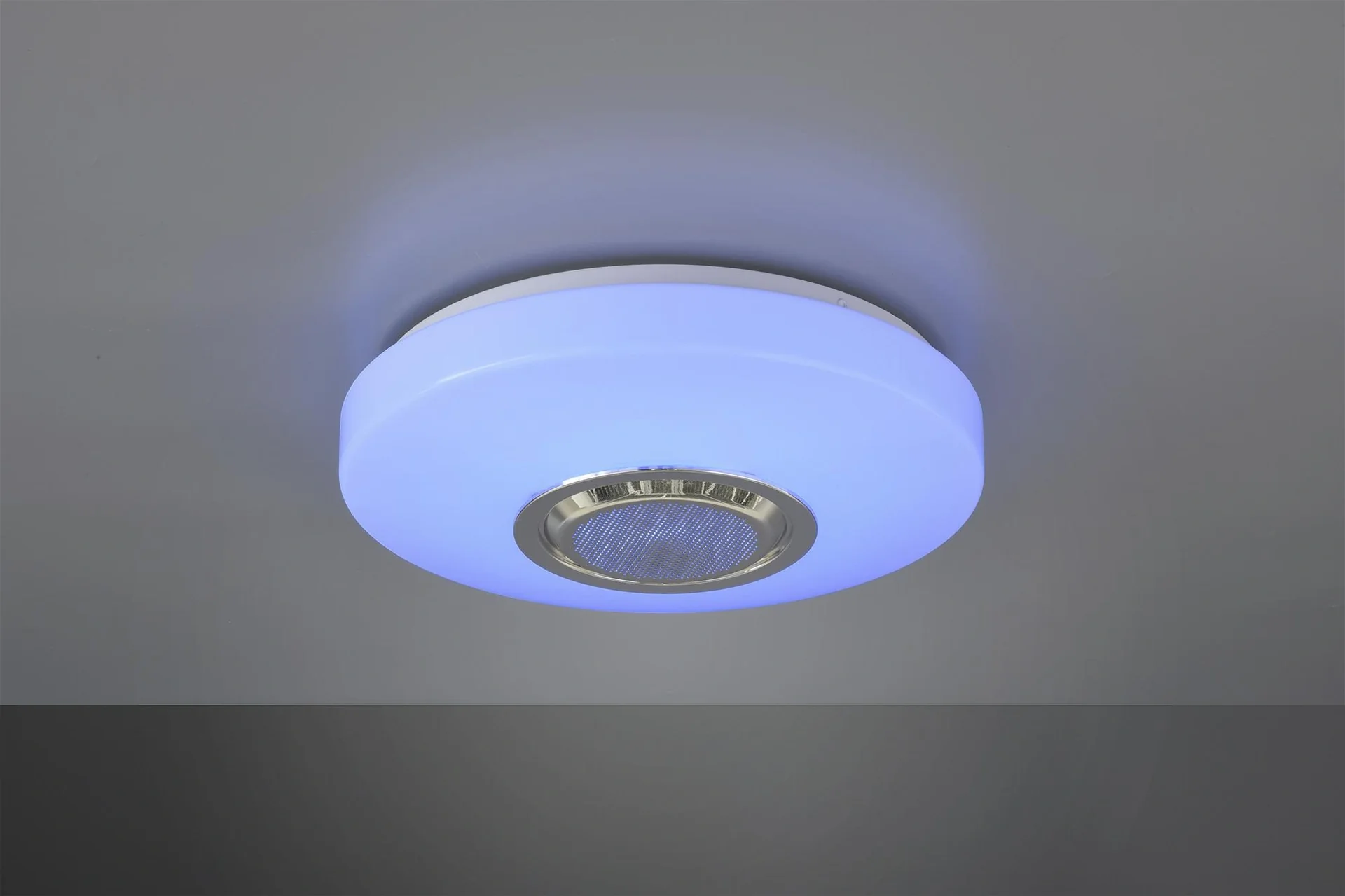 LED-Deckenleuchte MAIA, 10 W, 3000K, 1100 lm, RGBW, dimmbar, Fernbedienung, Bluetooth Lautsprecher, weiß - 5