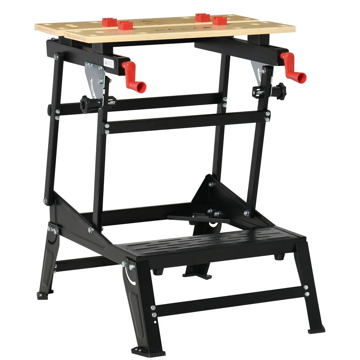 Werktisch Spanntisch Werkbank Versenkbare und klappbare Tischplatte Belastbarkeit Arbeitstisch Arbeitsplatte höhenverste - 4