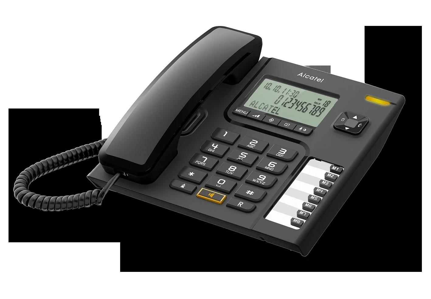 Telefon mit 8 Direktwahlspeicher Tasten - 1