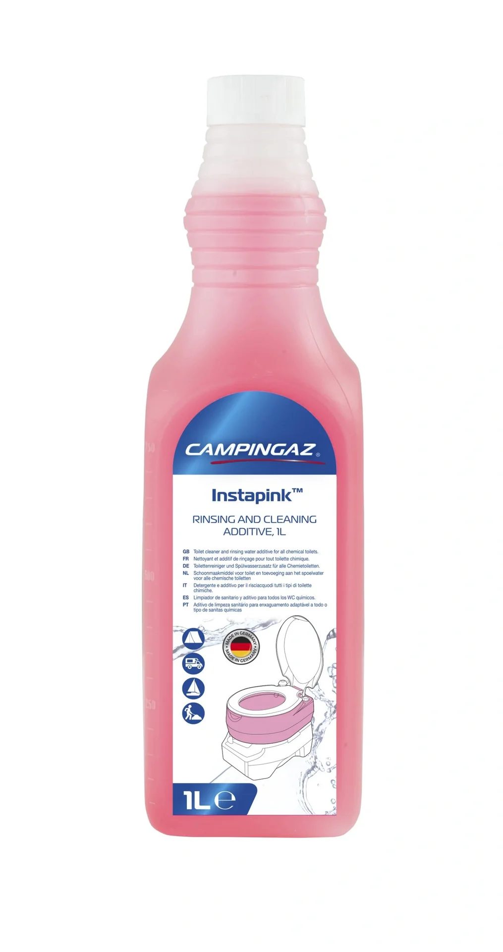 Instapink  WC-Reiniger für den Frischwassertank, Inhalt 1 Liter - 2