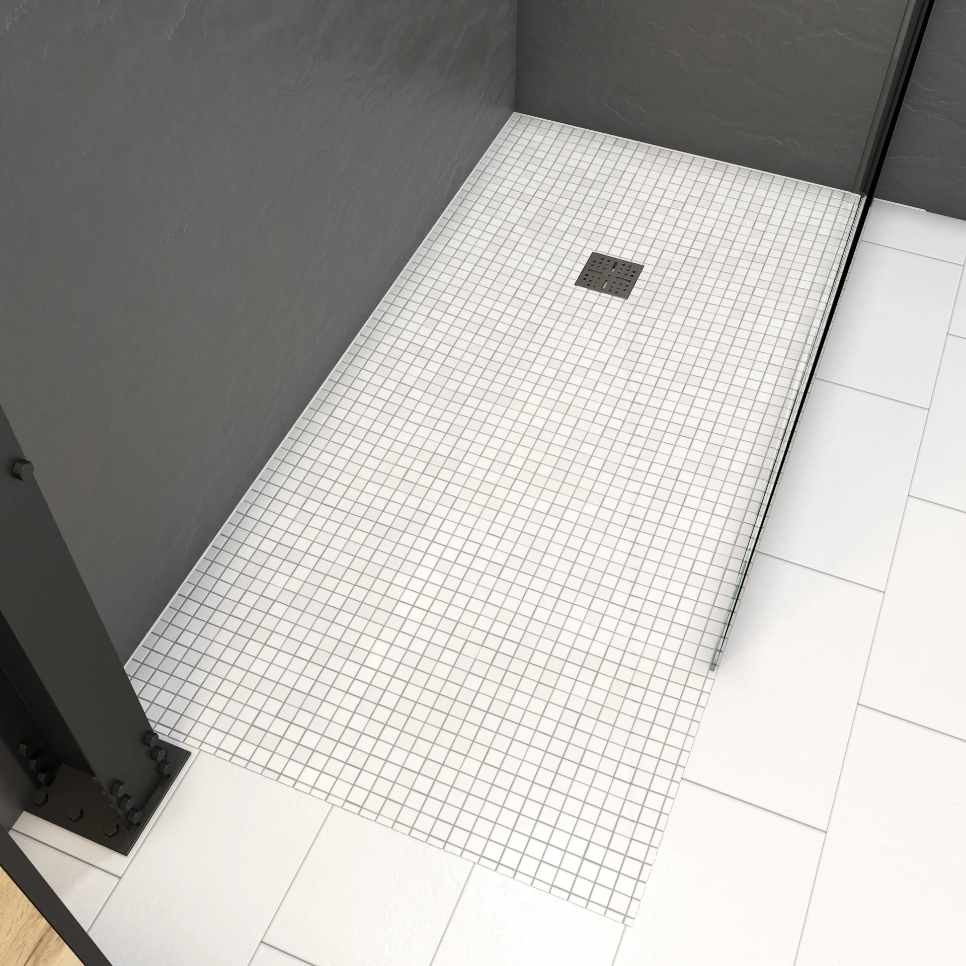 Duschelement 90x160x4 cm - 3