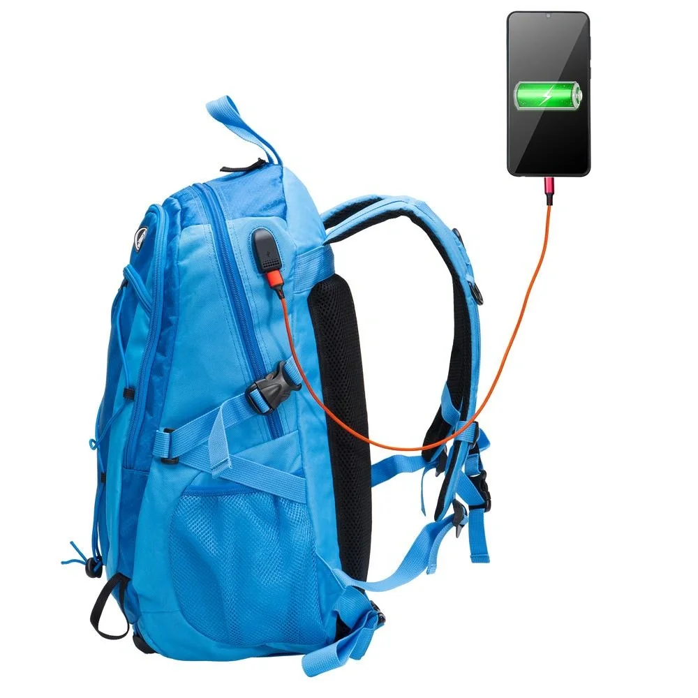 Sport- und Freizeit Rucksack 25L blau - 10