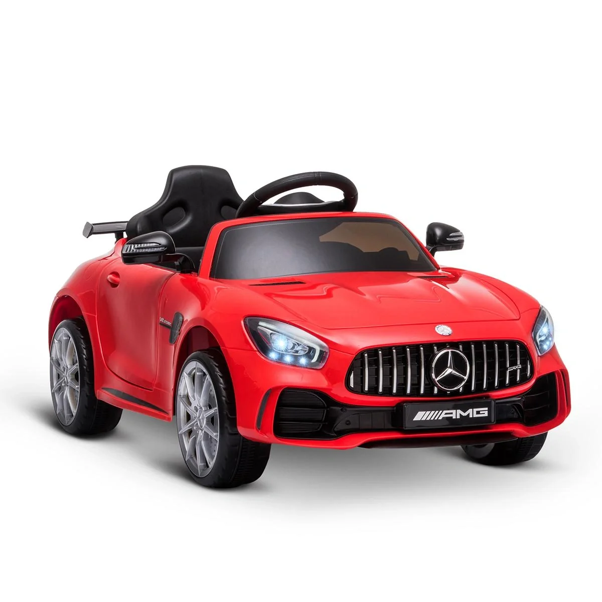 Kinderfahrzeug GTR Elektroauto mit Fernbedienung Musik(MP3/USB) Licht 3 6 Jahre PP Metall Rot 105 x 58 x 45 cm - 3