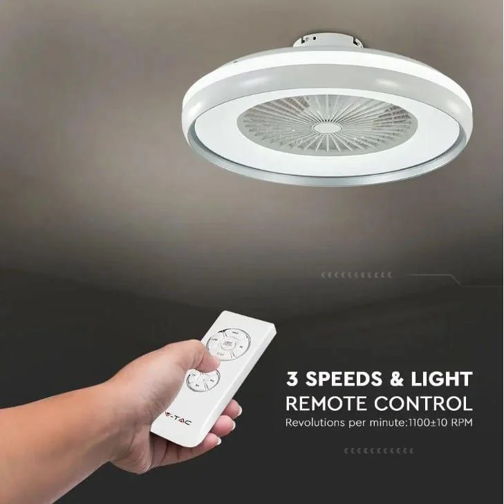 VT-5022 Design-Deckenventilator mit Beleuchtung - CCT - Fernbedienung - 10