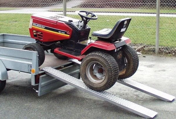 Alu-Auffahr- und Verladerampen, gerade, 2 Stück - 2