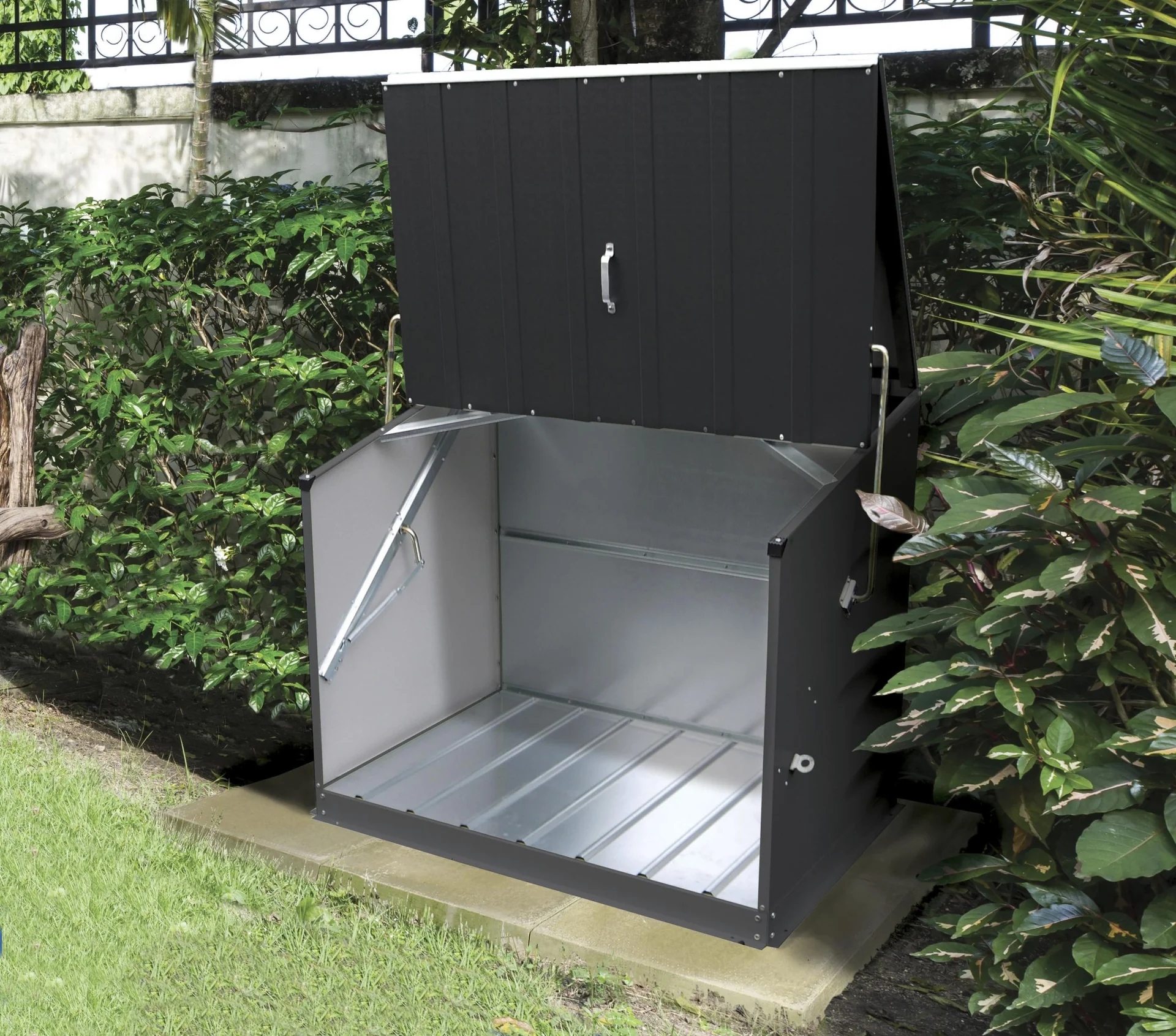 Geräte- und Aufbewahrungsbox Stowaway anthrazit - 8