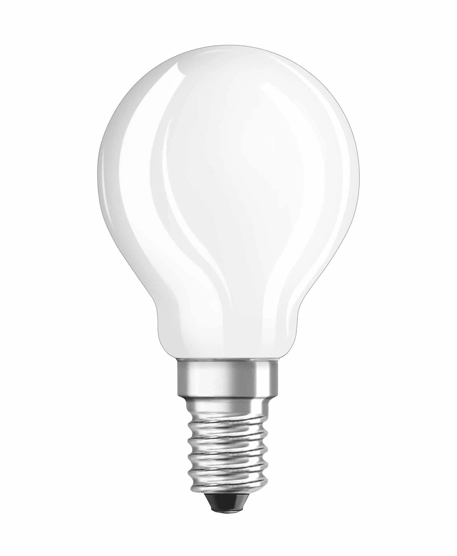 LED Retrofit CLASSIC P25 Filament Lampe in Tropfenform mit 2,5 Watt, E14, warmweiß, matt - 2
