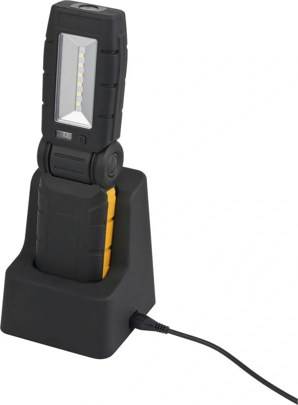 6+1 LED Akku Multifunktionsleuchte 280lm, Haken, Magnet, knickbar, Docking - 8