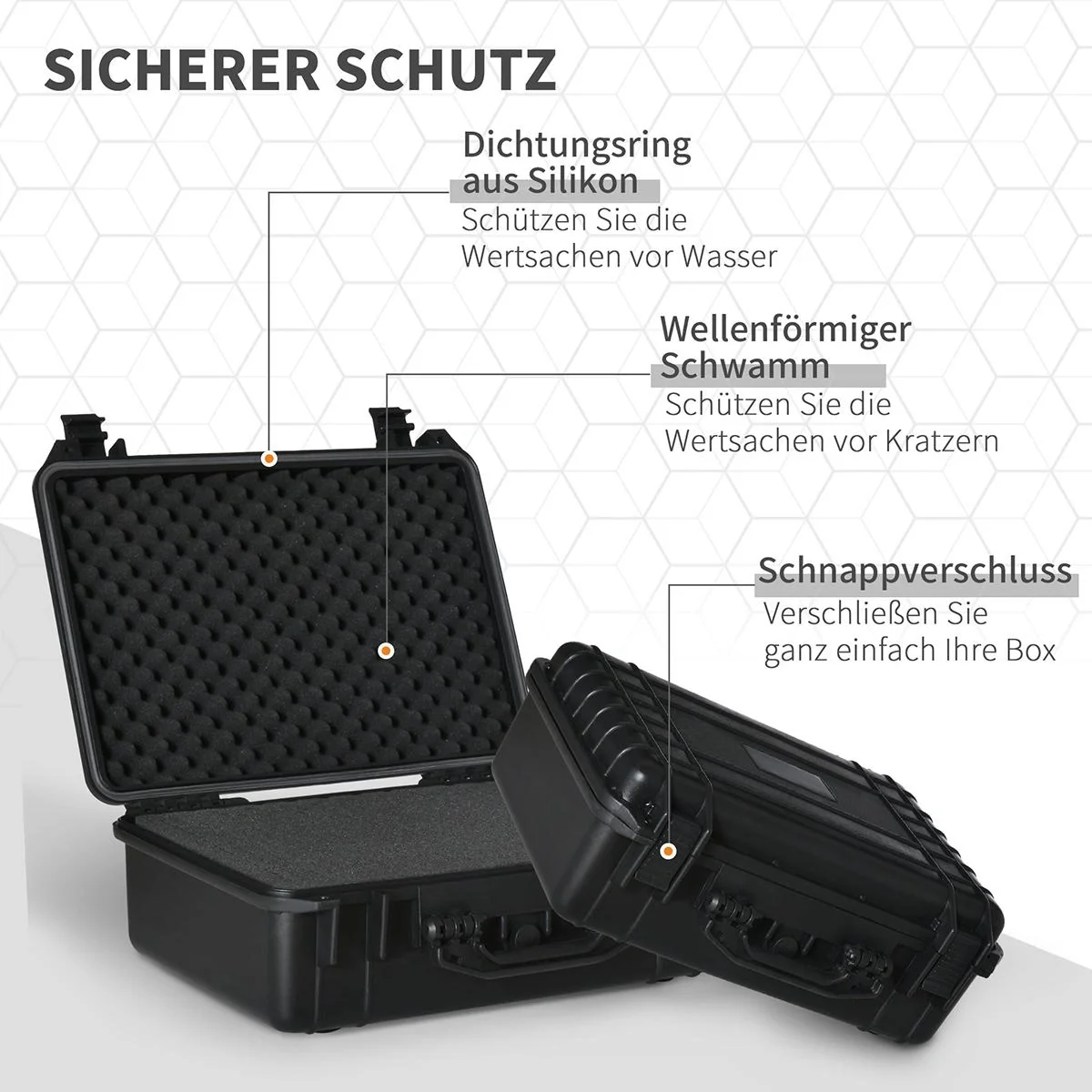 Werkzeugkoffer Leer mit Werkzeugki - 5